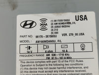 2014-2016 Hyundai Elantra Radio AM FM Cd Player Receiver Replacement P/N:96170-3X156GU Fits Fits 2014 2015 2016 OEM Used Aut