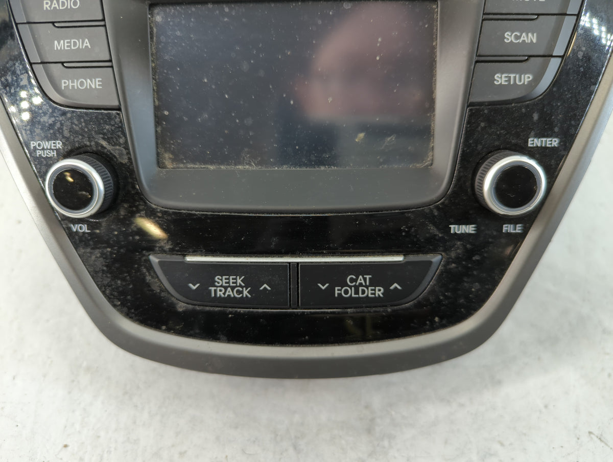 2014-2016 Hyundai Elantra Am Fm Cd Player Radio Receiver 755550 - Oemusedautoparts1.com
