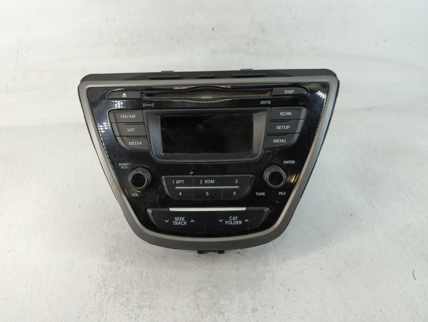 2014-2016 Hyundai Elantra Am Fm Cd Player Radio Receiver - Oemusedautoparts1.com