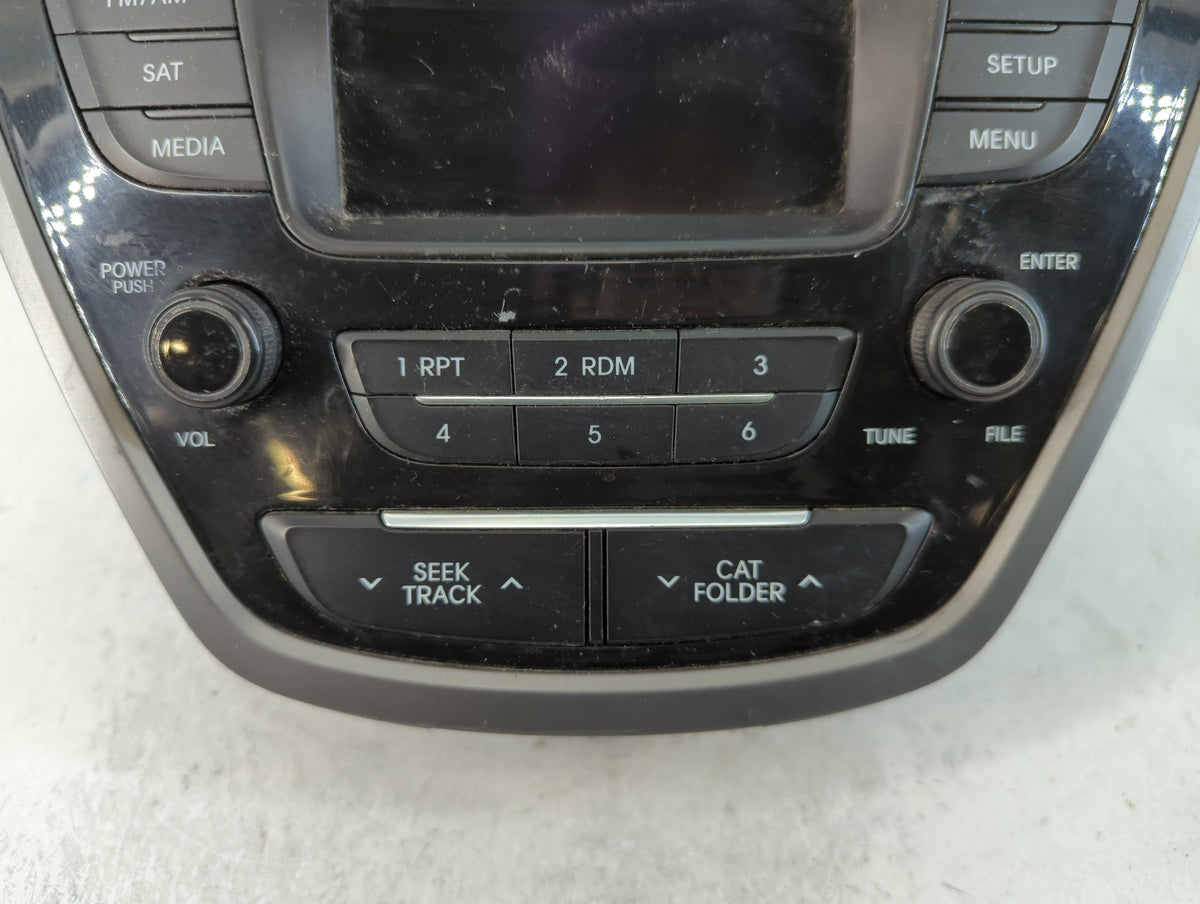 2014-2016 Hyundai Elantra Am Fm Cd Player Radio Receiver 764630 - Oemusedautoparts1.com