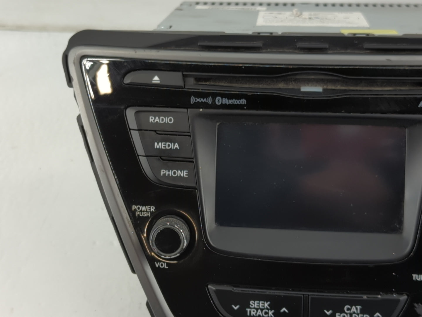 2014-2016 Hyundai Elantra Radio AM FM Cd Player Receiver Replacement P/N:9681803X165GU Fits Fits 2014 2015 2016 OEM Used Aut