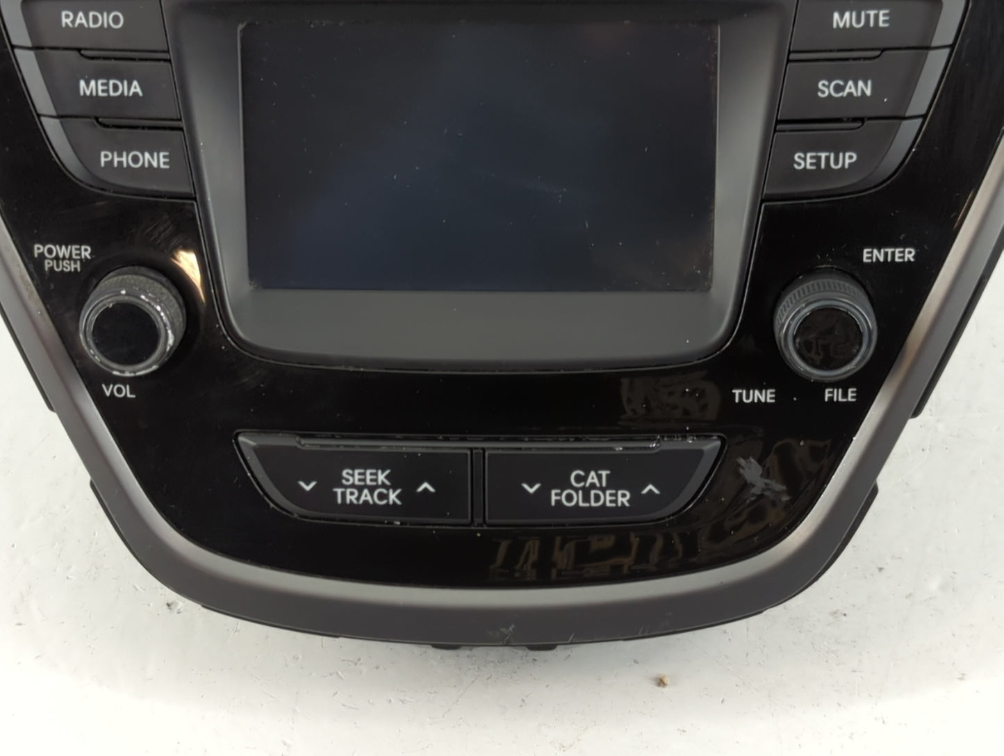 2014-2016 Hyundai Elantra Radio AM FM Cd Player Receiver Replacement P/N:9681803X165GU Fits Fits 2014 2015 2016 OEM Used Aut