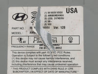 2014-2016 Hyundai Elantra Radio AM FM Cd Player Receiver Replacement P/N:9681803X165GU Fits Fits 2014 2015 2016 OEM Used Aut