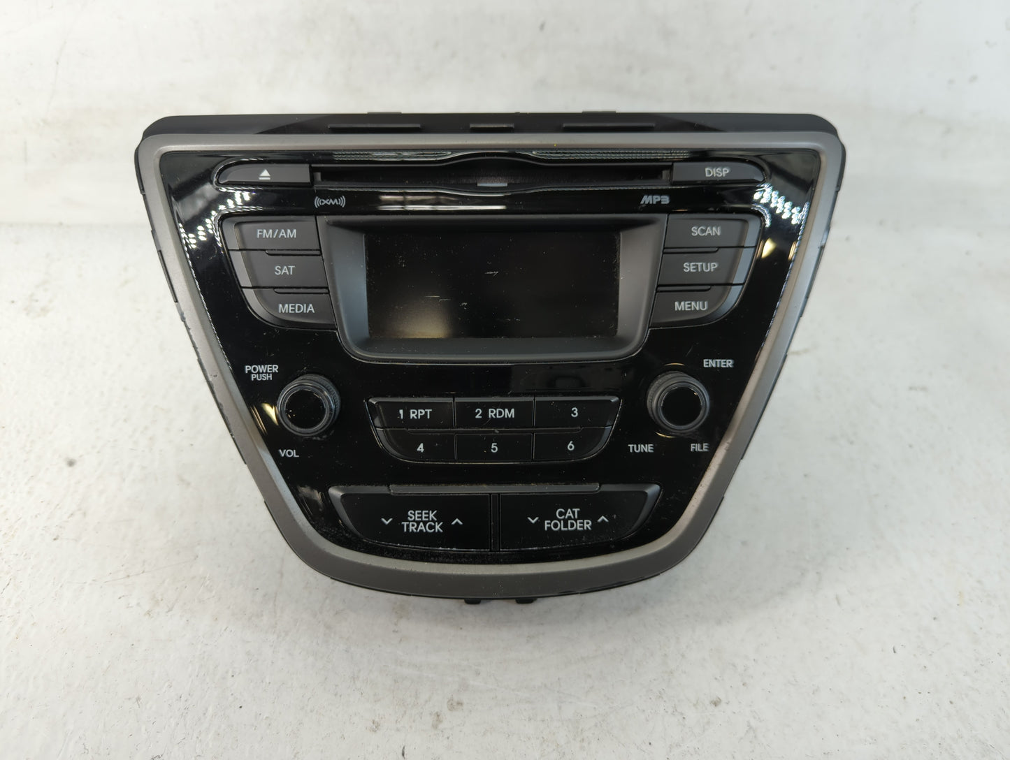 2014-2016 Hyundai Elantra Radio AM FM Cd Player Receiver Replacement P/N:96170-3X156GU Fits Fits 2014 2015 2016 OEM Used Aut
