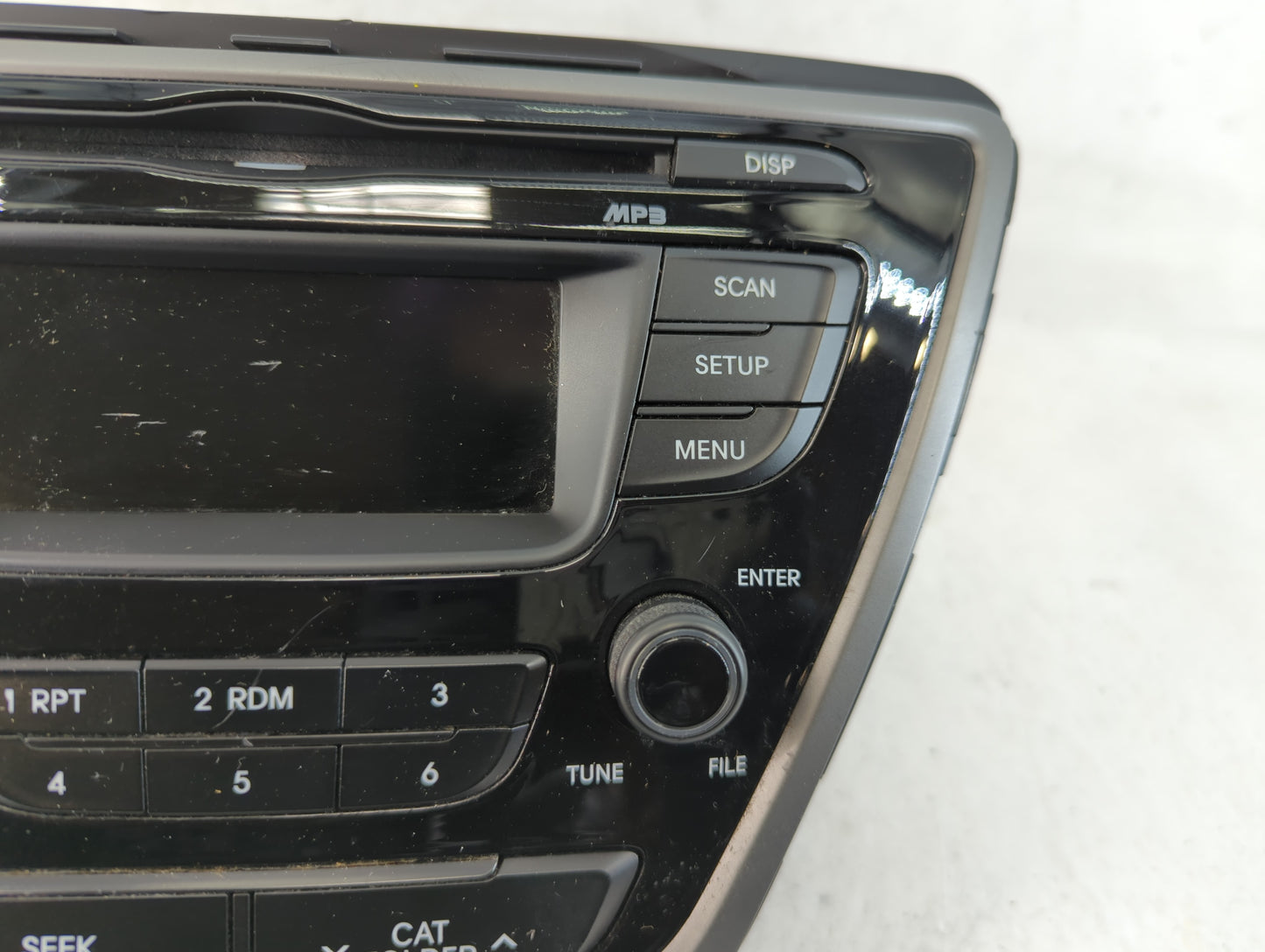 2014-2016 Hyundai Elantra Radio AM FM Cd Player Receiver Replacement P/N:96170-3X156GU Fits Fits 2014 2015 2016 OEM Used Aut