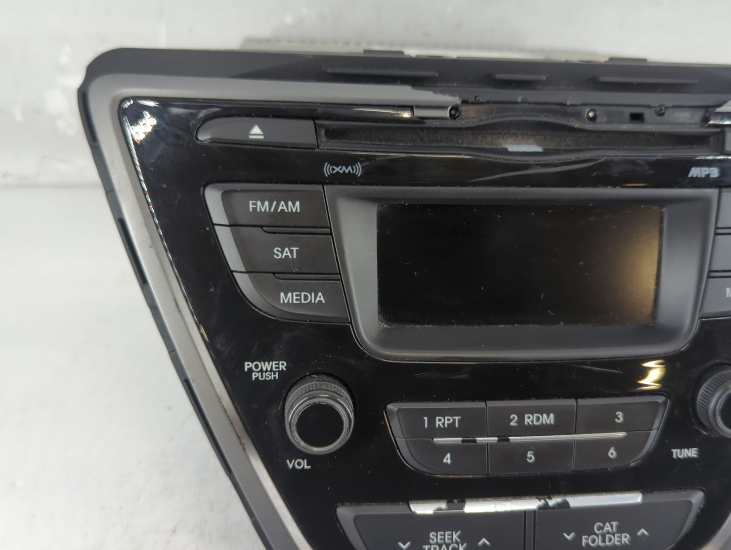 2014-2016 Hyundai Elantra Radio AM FM Cd Player Receiver Replacement P/N:96170-3X156GU Fits Fits 2014 2015 2016 OEM Used Aut