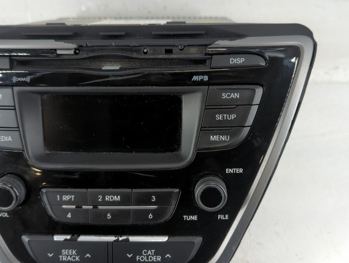 2014-2016 Hyundai Elantra Radio AM FM Cd Player Receiver Replacement P/N:96170-3X156GU Fits Fits 2014 2015 2016 OEM Used Aut