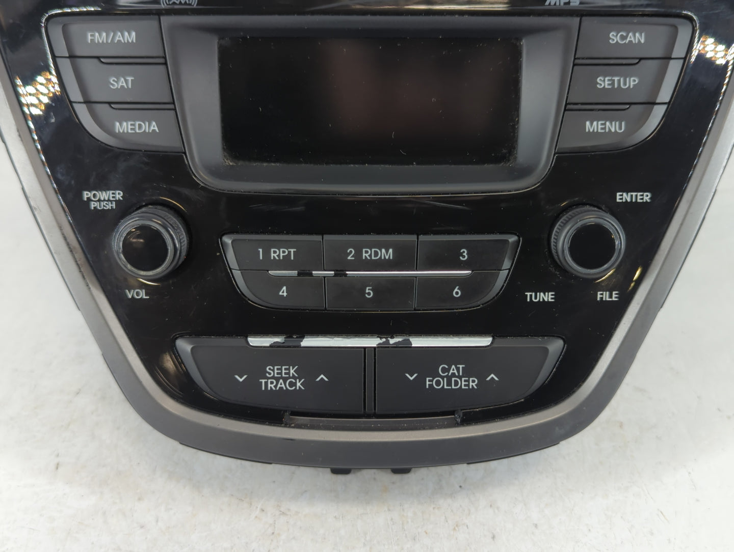 2014-2016 Hyundai Elantra Radio AM FM Cd Player Receiver Replacement P/N:96170-3X156GU Fits Fits 2014 2015 2016 OEM Used Aut