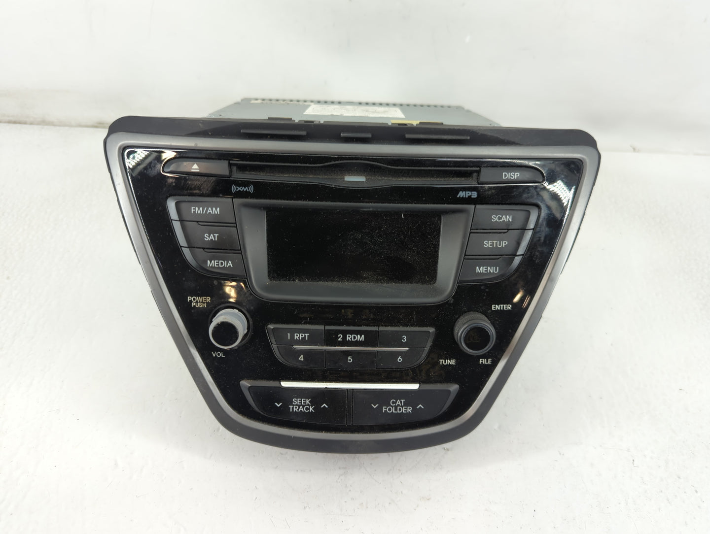 2014-2016 Hyundai Elantra Radio AM FM Cd Player Receiver Replacement P/N:96170-3X156GU Fits Fits 2014 2015 2016 OEM Used Aut