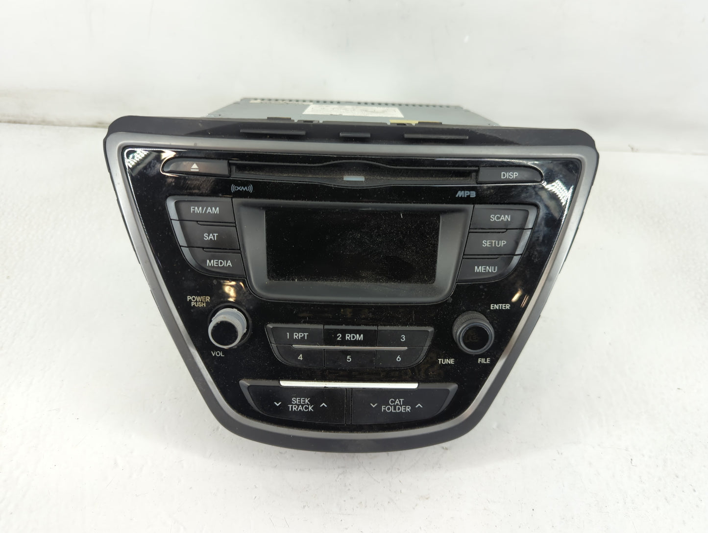 2014-2016 Hyundai Elantra Radio AM FM Cd Player Receiver Replacement P/N:96170-3X156GU Fits Fits 2014 2015 2016 OEM Used Aut