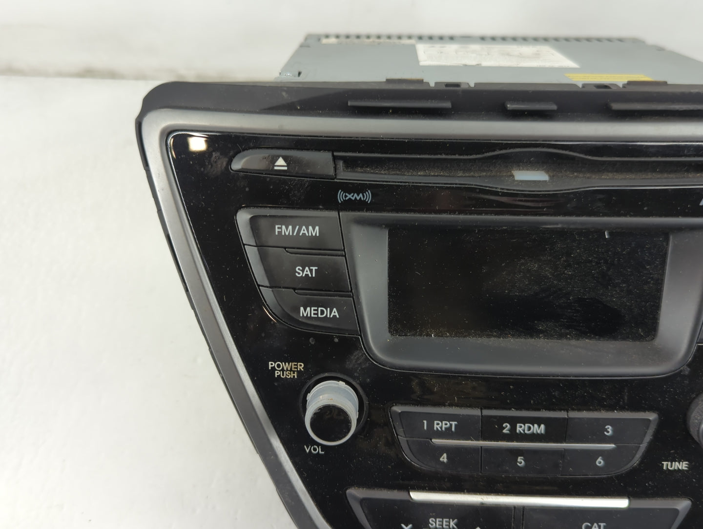 2014-2016 Hyundai Elantra Radio AM FM Cd Player Receiver Replacement P/N:96170-3X156GU Fits Fits 2014 2015 2016 OEM Used Aut