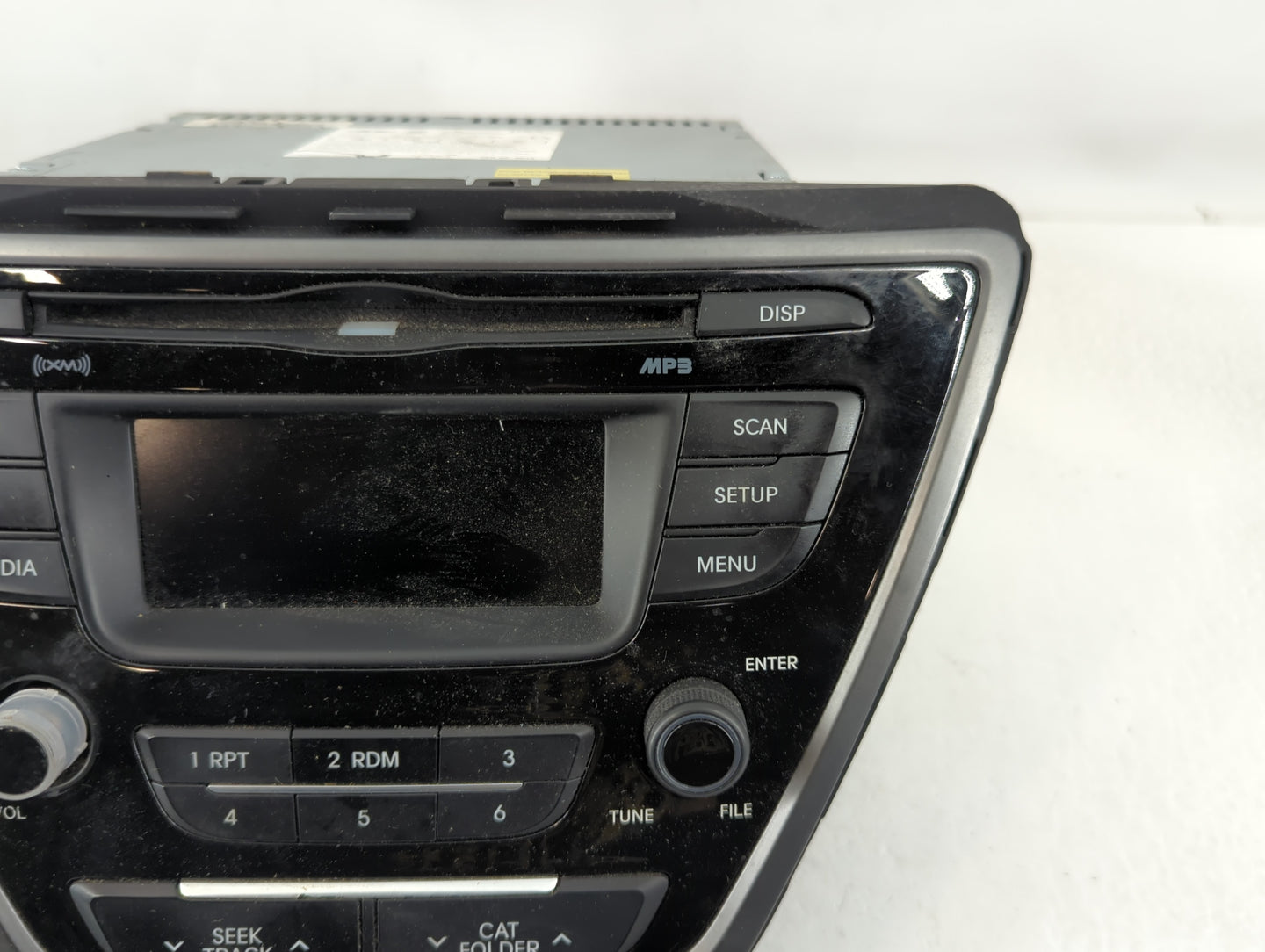 2014-2016 Hyundai Elantra Radio AM FM Cd Player Receiver Replacement P/N:96170-3X156GU Fits Fits 2014 2015 2016 OEM Used Aut