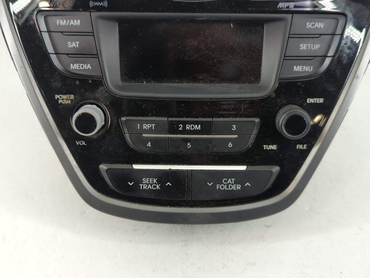 2014-2016 Hyundai Elantra Radio AM FM Cd Player Receiver Replacement P/N:96170-3X156GU Fits Fits 2014 2015 2016 OEM Used Aut