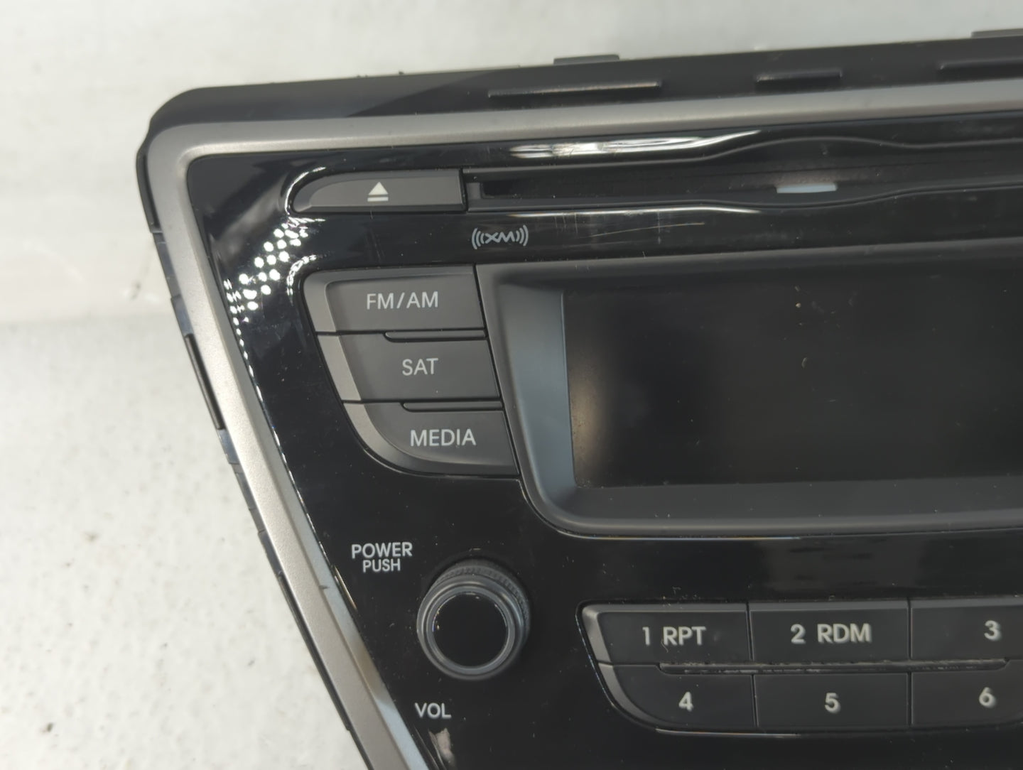 2015 Hyundai Elantra Radio AM FM Cd Player Receiver Replacement P/N:961703X158GU Fits OEM Used Auto Parts - Oemusedautoparts