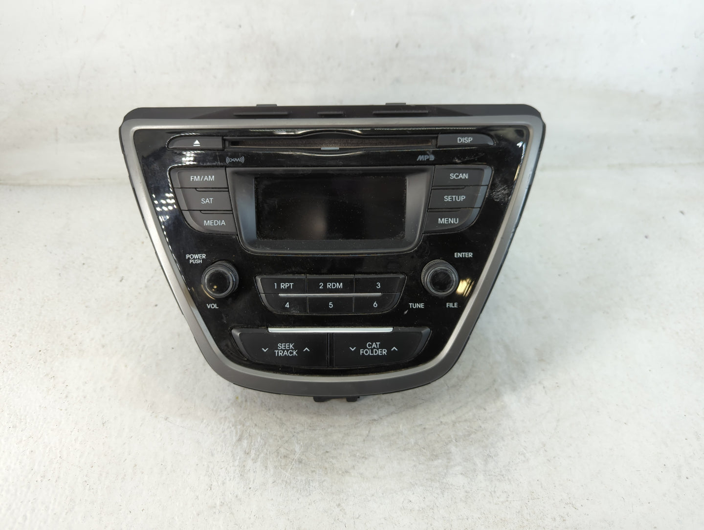 2014-2016 Hyundai Elantra Radio AM FM Cd Player Receiver Replacement P/N:96170-3X156GU Fits Fits 2014 2015 2016 OEM Used Aut