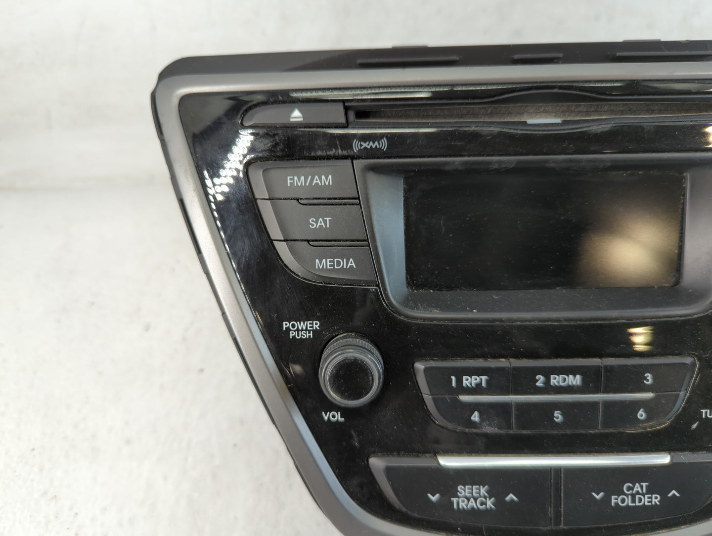 2014-2016 Hyundai Elantra Radio AM FM Cd Player Receiver Replacement P/N:96170-3X156GU Fits Fits 2014 2015 2016 OEM Used Aut