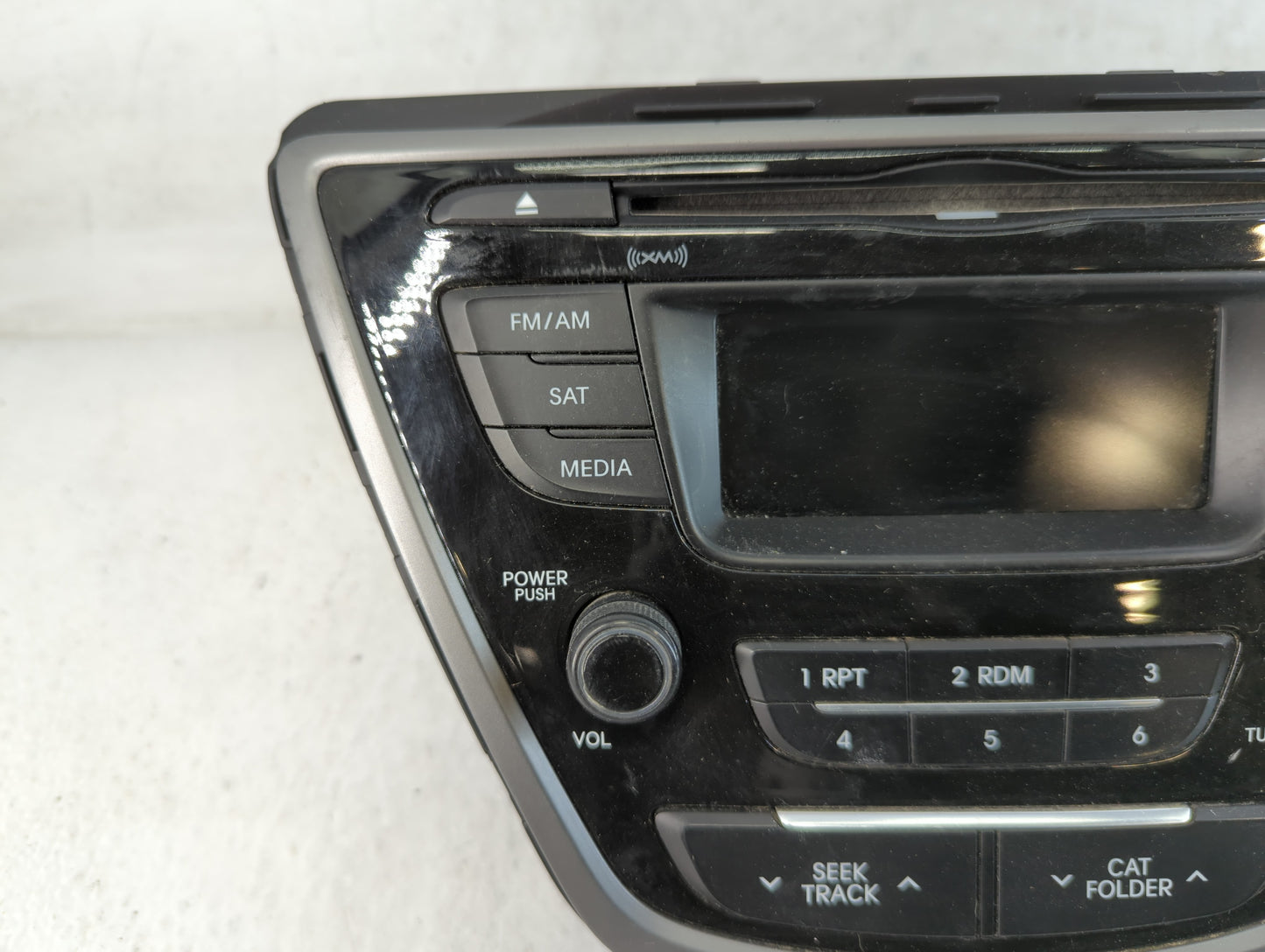 2014-2016 Hyundai Elantra Radio AM FM Cd Player Receiver Replacement P/N:96170-3X156GU Fits Fits 2014 2015 2016 OEM Used Aut