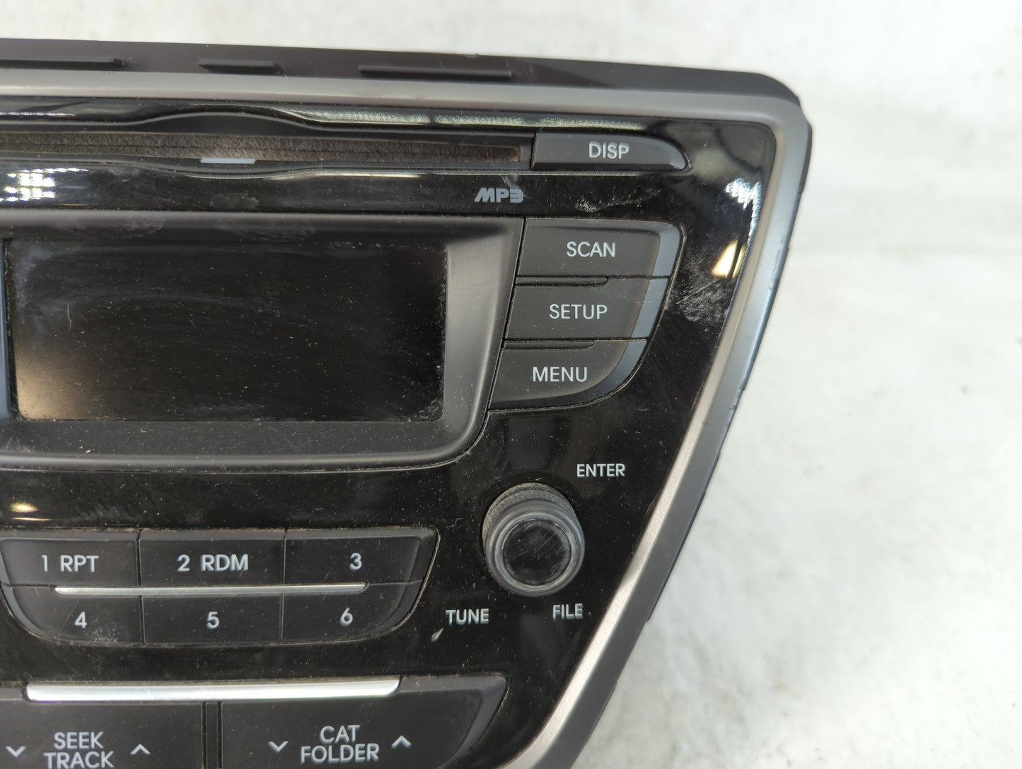 2014-2016 Hyundai Elantra Radio AM FM Cd Player Receiver Replacement P/N:96170-3X156GU Fits Fits 2014 2015 2016 OEM Used Aut