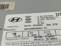 2014-2016 Hyundai Elantra Radio AM FM Cd Player Receiver Replacement P/N:96170-3X156GU Fits Fits 2014 2015 2016 OEM Used Aut
