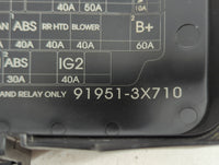 2014-2016 Hyundai Elantra Fusebox Fuse Box Panel Relay Module P/N:91951-3X710 Fits Fits 2014 2015 2016 OEM Used Auto Parts -