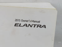 2015 Hyundai Elantra Owners Manual Book Guide P/N:A3YO-EU48D OEM Used Auto Parts - Oemusedautoparts1.com