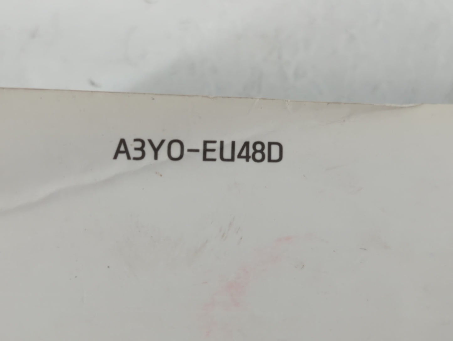 2015 Hyundai Elantra Owners Manual Book Guide P/N:A3YO-EU48D OEM Used Auto Parts - Oemusedautoparts1.com