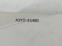 2015 Hyundai Elantra Owners Manual Book Guide P/N:A3YO-EU48D OEM Used Auto Parts - Oemusedautoparts1.com