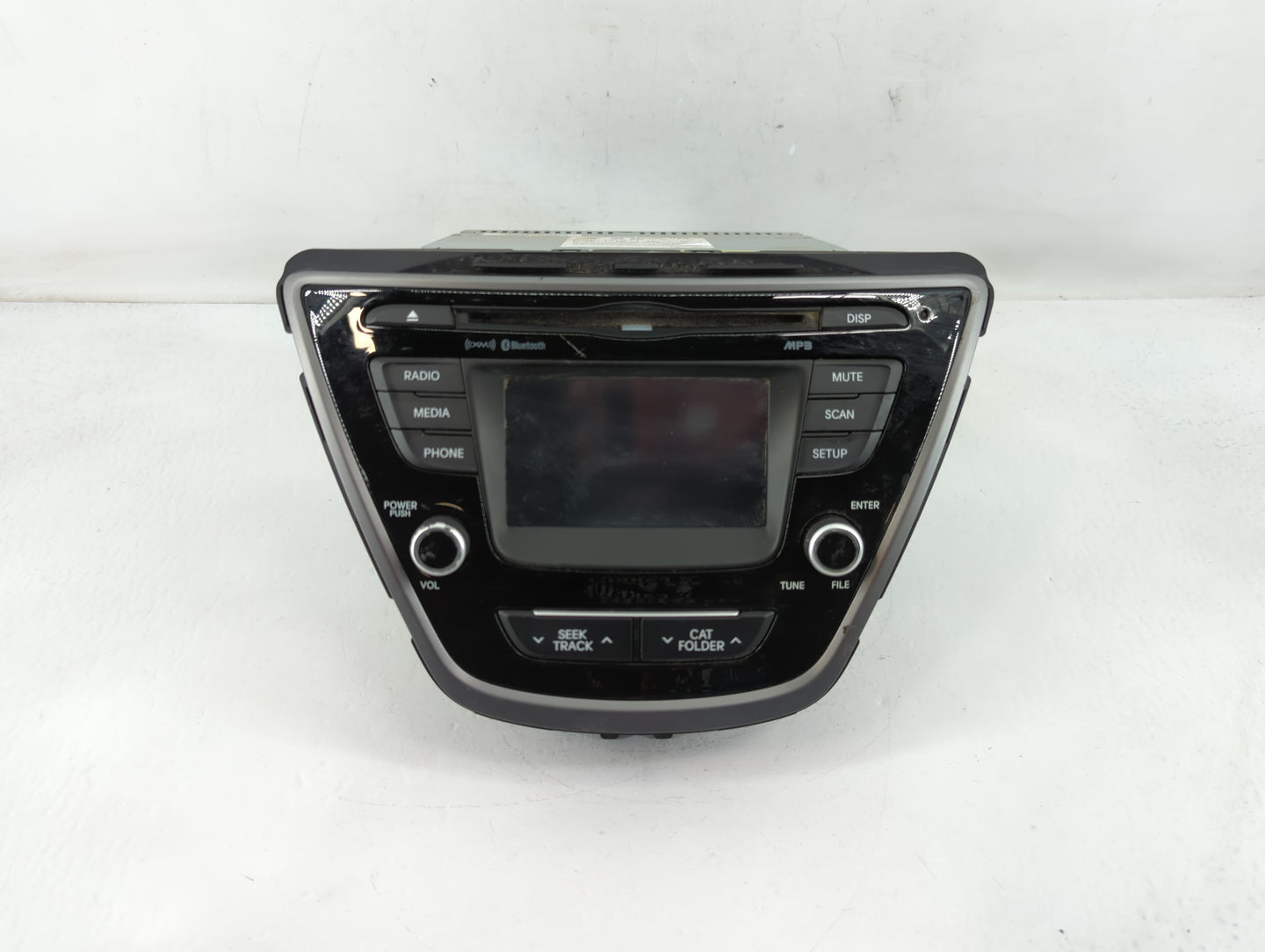 2014-2015 Hyundai Elantra Radio AM FM Cd Player Receiver Replacement P/N:96180-3X175GU Fits Fits 2014 2015 OEM Used Auto Par