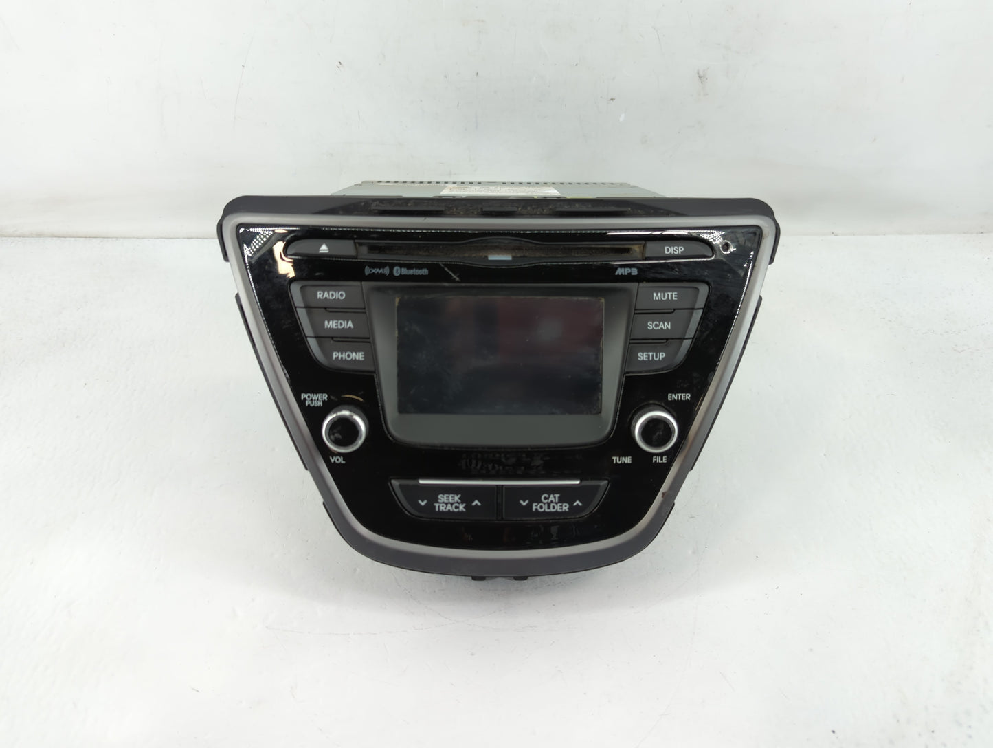 2014-2015 Hyundai Elantra Radio AM FM Cd Player Receiver Replacement P/N:96180-3X175GU Fits Fits 2014 2015 OEM Used Auto Par