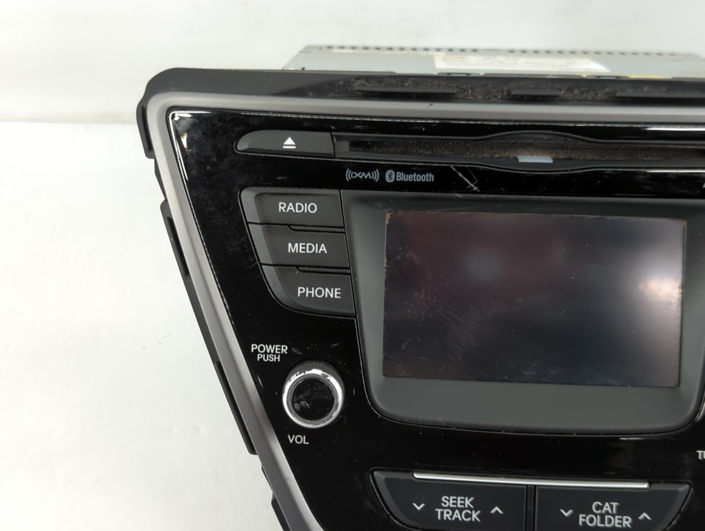 2014-2015 Hyundai Elantra Radio AM FM Cd Player Receiver Replacement P/N:96180-3X175GU Fits Fits 2014 2015 OEM Used Auto Par