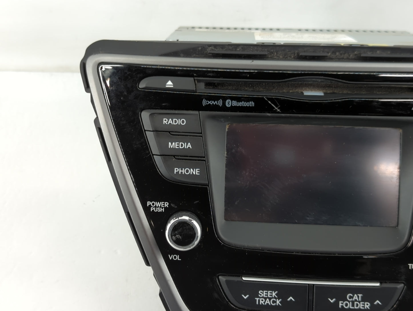 2014-2015 Hyundai Elantra Radio AM FM Cd Player Receiver Replacement P/N:96180-3X175GU Fits Fits 2014 2015 OEM Used Auto Par