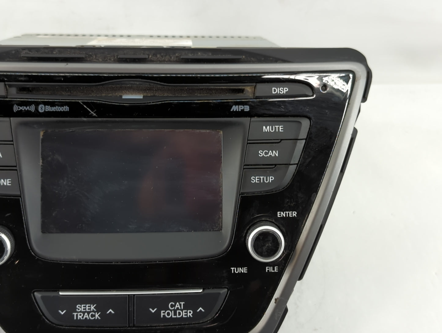 2014-2015 Hyundai Elantra Radio AM FM Cd Player Receiver Replacement P/N:96180-3X175GU Fits Fits 2014 2015 OEM Used Auto Par