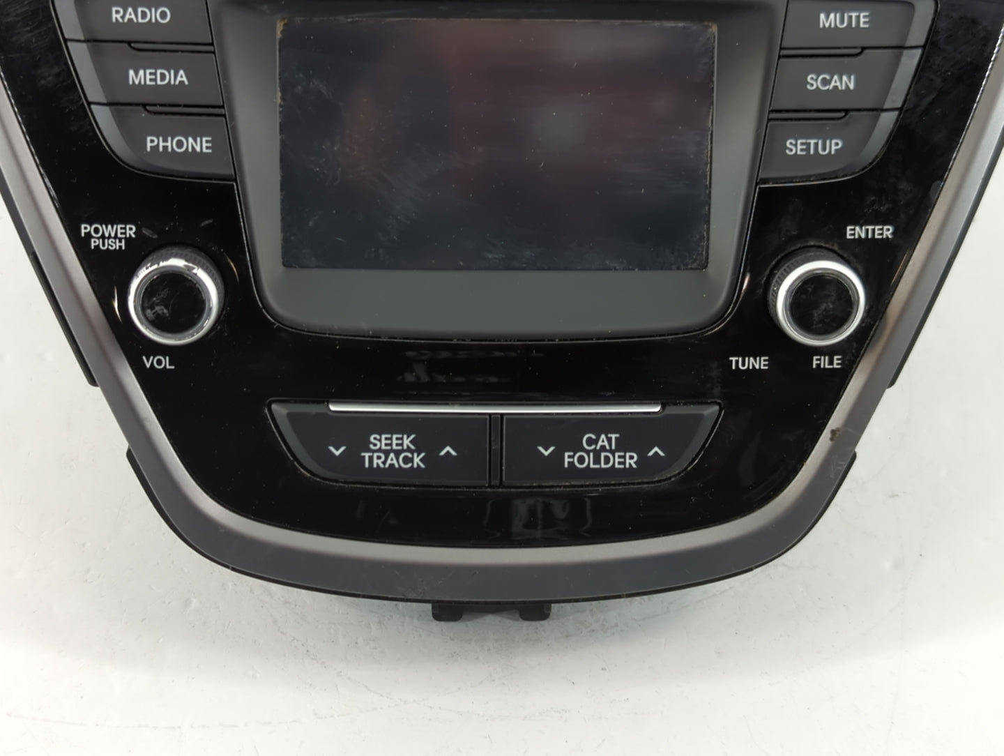 2014-2015 Hyundai Elantra Radio AM FM Cd Player Receiver Replacement P/N:96180-3X175GU Fits Fits 2014 2015 OEM Used Auto Par
