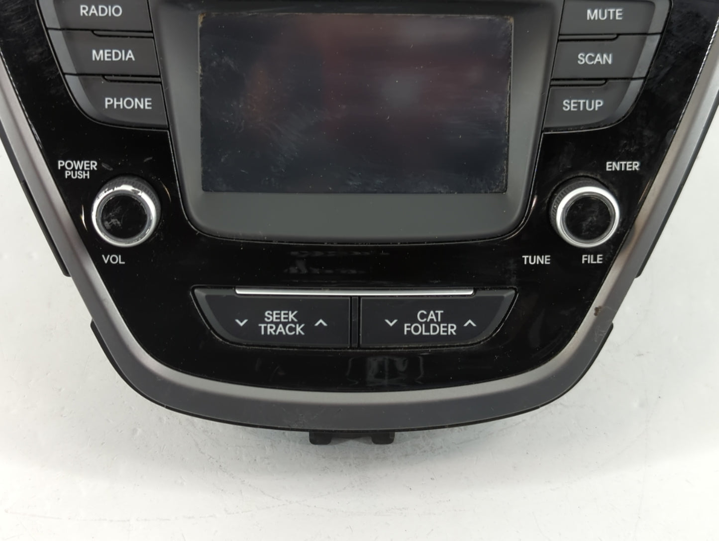 2014-2015 Hyundai Elantra Radio AM FM Cd Player Receiver Replacement P/N:96180-3X175GU Fits Fits 2014 2015 OEM Used Auto Par