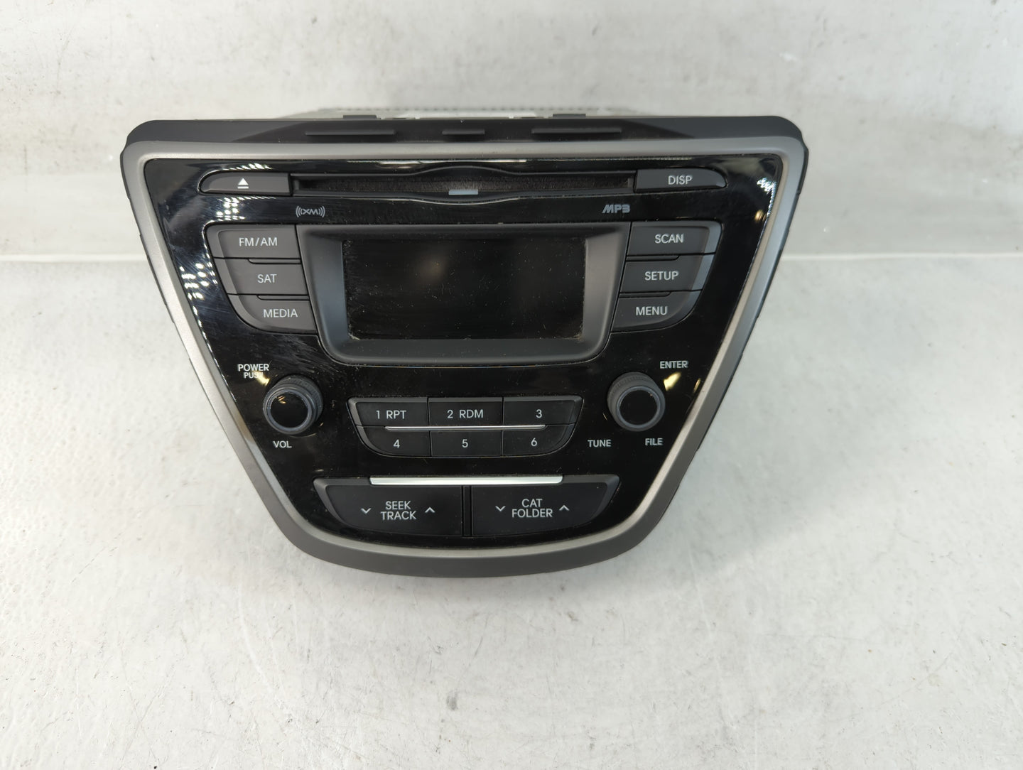 2014-2016 Hyundai Elantra Radio AM FM Cd Player Receiver Replacement P/N:96170-3X156GU Fits Fits 2014 2015 2016 OEM Used Aut