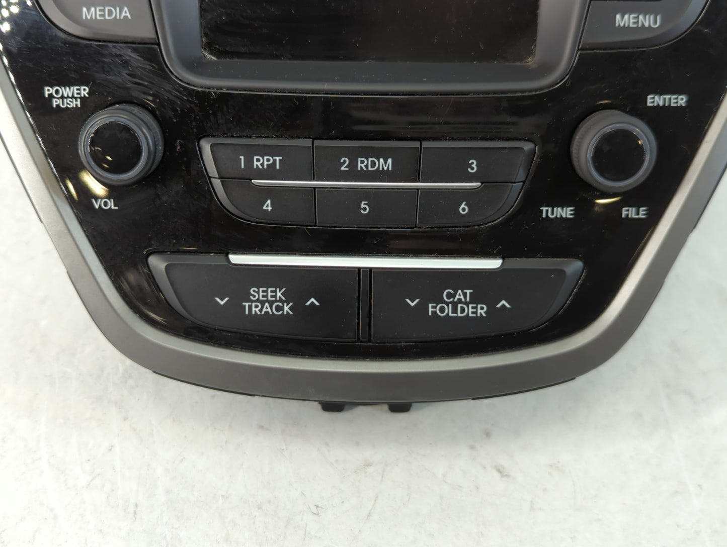 2014-2016 Hyundai Elantra Radio AM FM Cd Player Receiver Replacement P/N:96170-3X156GU Fits Fits 2014 2015 2016 OEM Used Aut