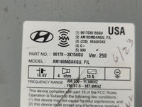 2014-2016 Hyundai Elantra Radio AM FM Cd Player Receiver Replacement P/N:96170-3X156GU Fits Fits 2014 2015 2016 OEM Used Aut