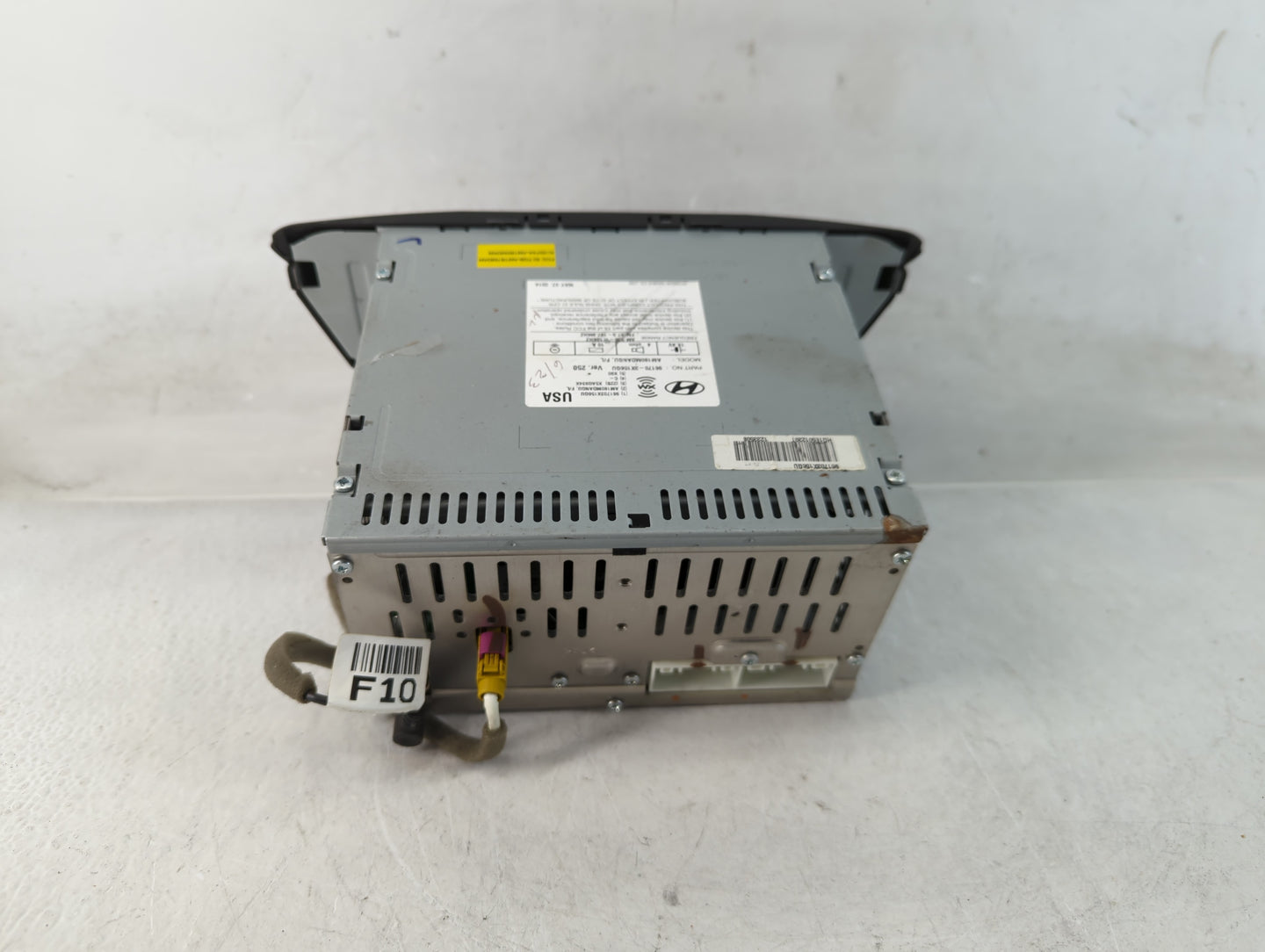 2014-2016 Hyundai Elantra Radio AM FM Cd Player Receiver Replacement P/N:96170-3X156GU Fits Fits 2014 2015 2016 OEM Used Aut