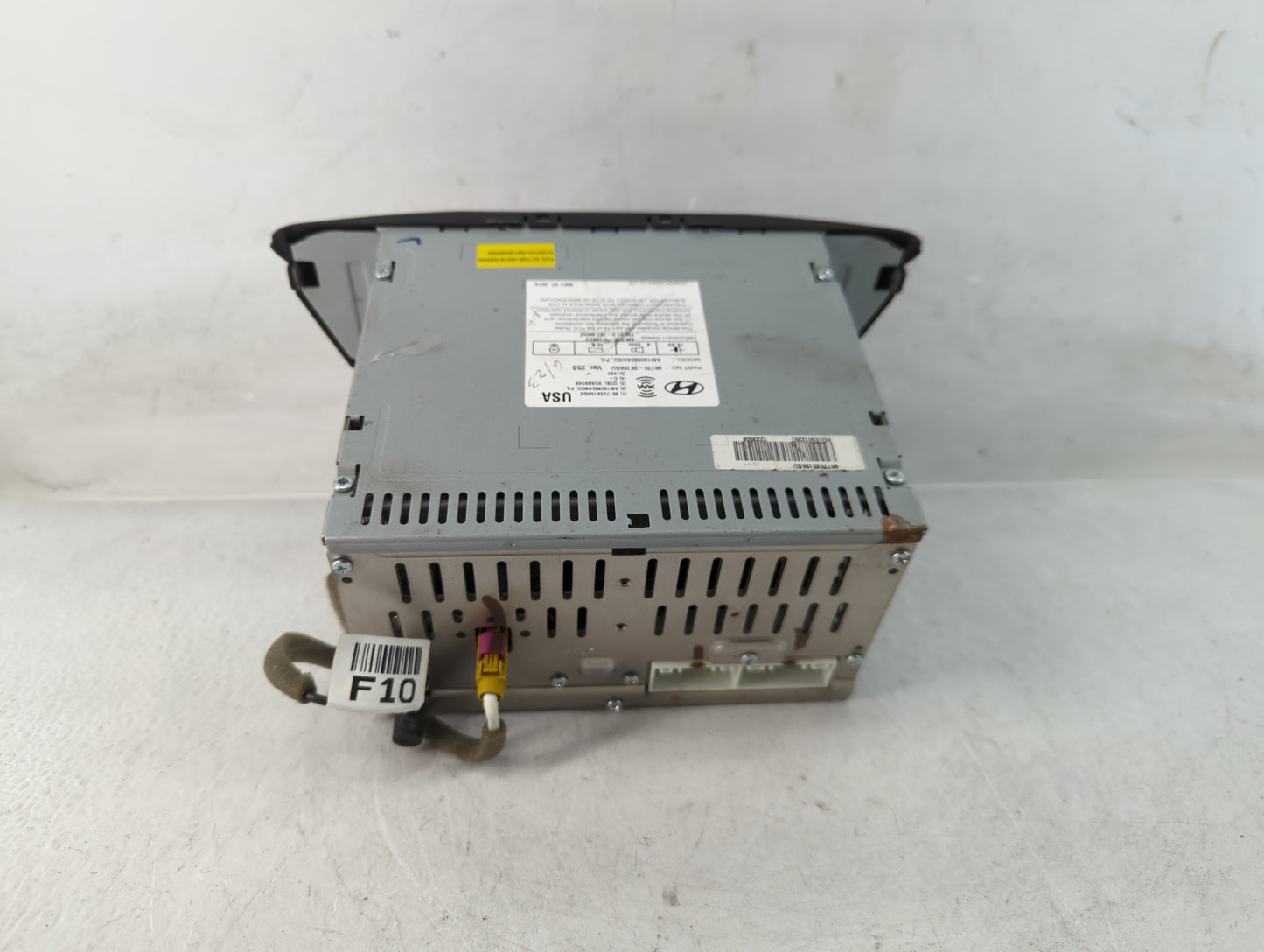 2014-2016 Hyundai Elantra Radio AM FM Cd Player Receiver Replacement P/N:96170-3X156GU Fits Fits 2014 2015 2016 OEM Used Aut