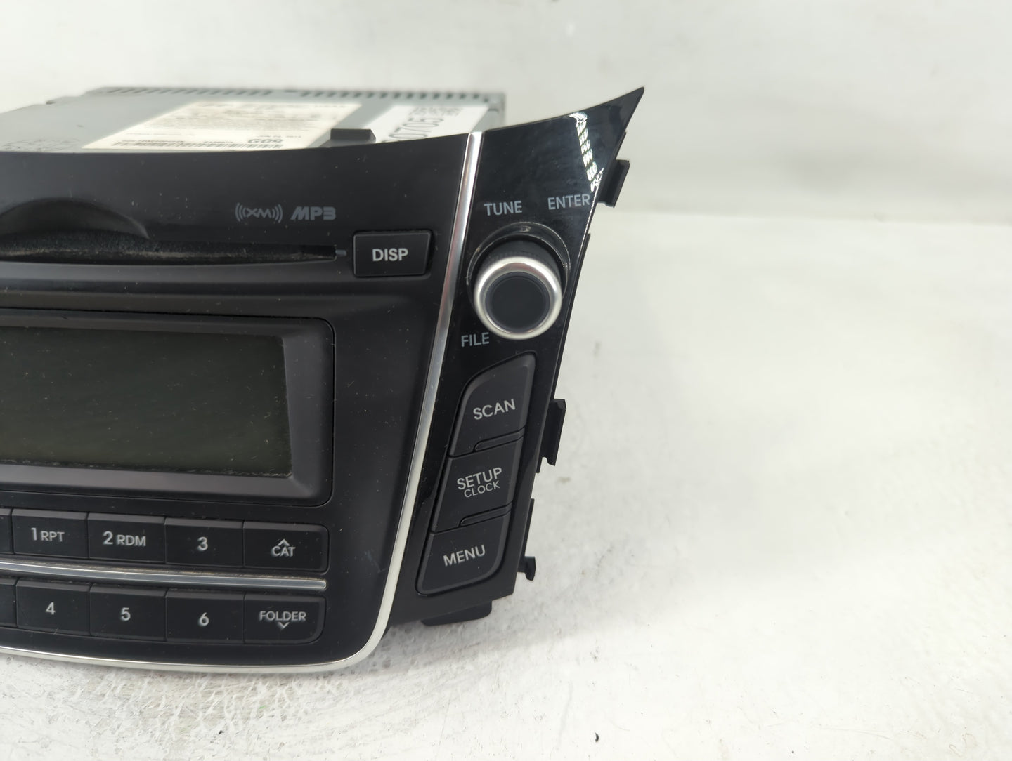 2013-2015 Hyundai Elantra Radio AM FM Cd Player Receiver Replacement P/N:96170-A5170GU Fits Fits 2013 2014 2015 OEM Used Aut