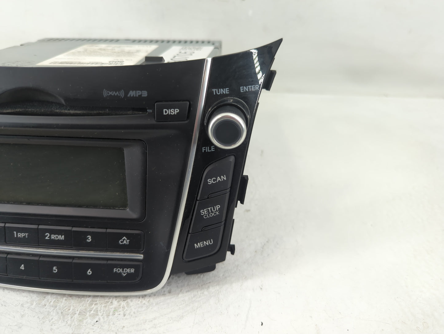 2013-2015 Hyundai Elantra Radio AM FM Cd Player Receiver Replacement P/N:96170-A5170GU Fits Fits 2013 2014 2015 OEM Used Aut