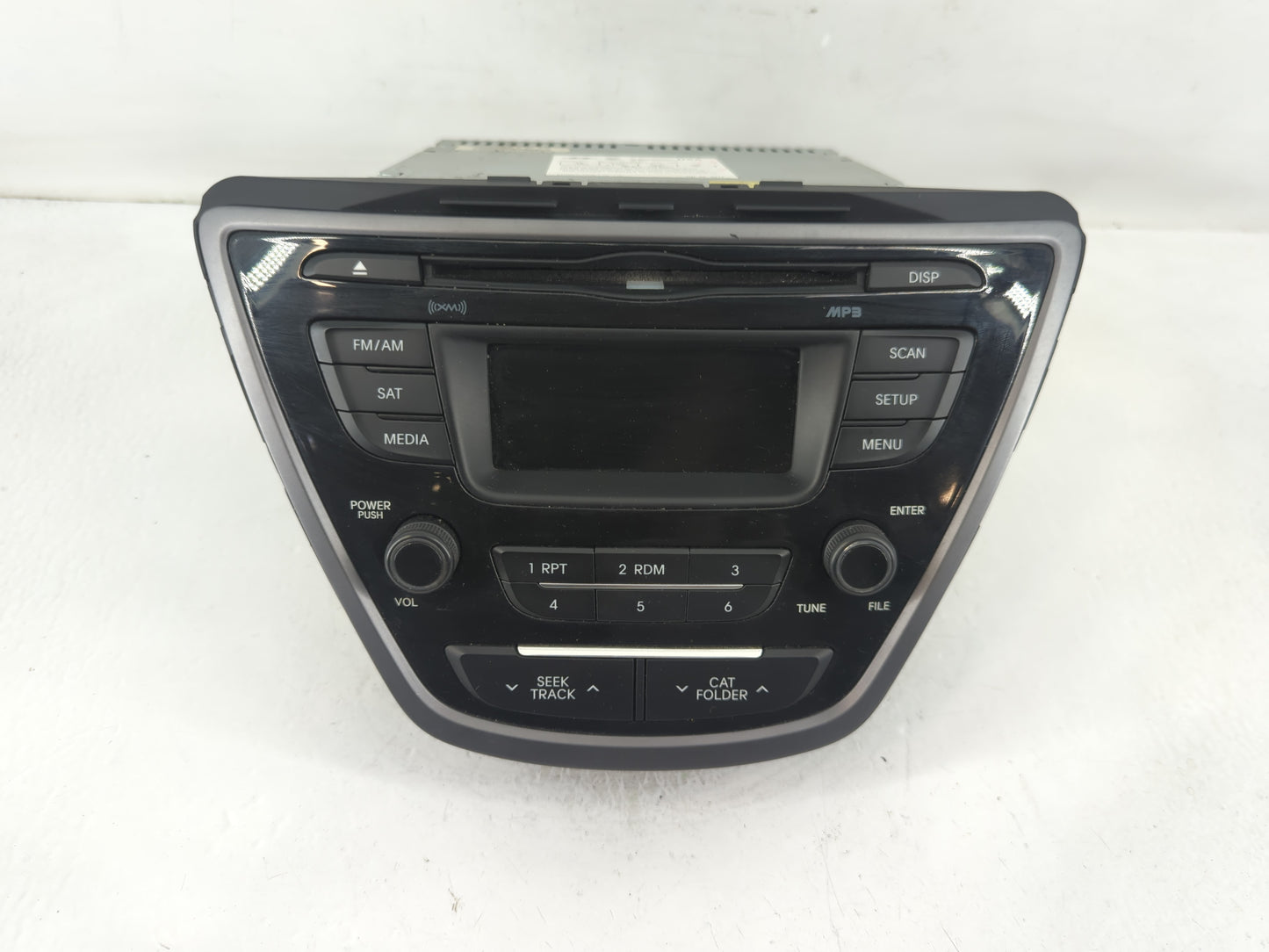 2014-2016 Hyundai Elantra Radio AM FM Cd Player Receiver Replacement P/N:96170-3X156GU Fits Fits 2014 2015 2016 OEM Used Aut