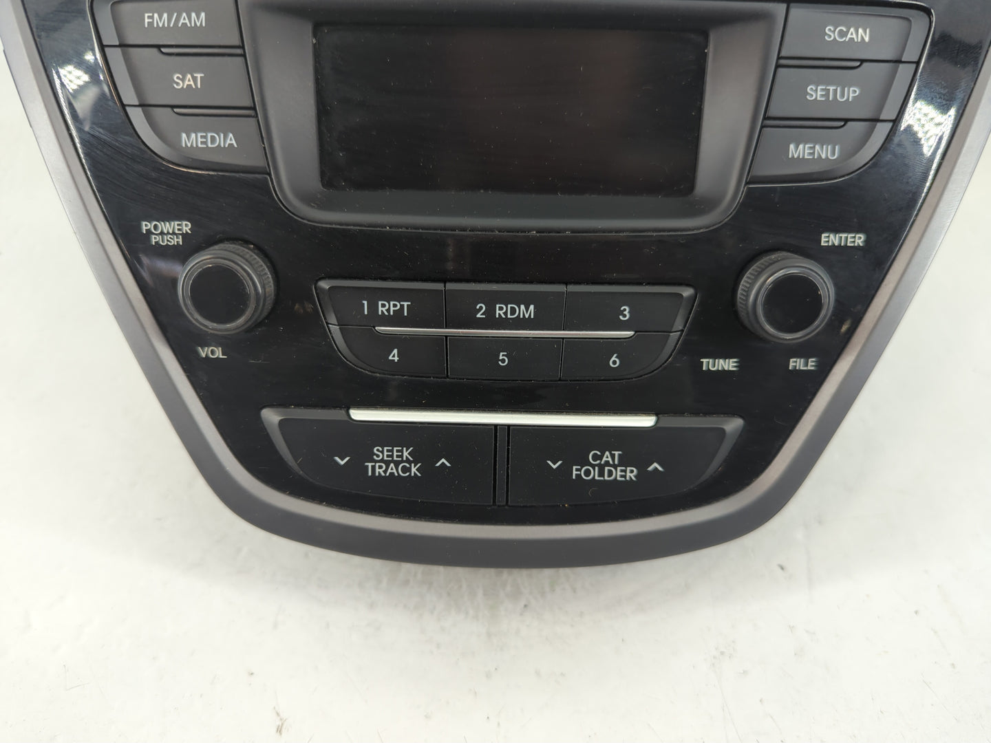2014-2016 Hyundai Elantra Radio AM FM Cd Player Receiver Replacement P/N:96170-3X156GU Fits Fits 2014 2015 2016 OEM Used Aut