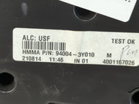 2014-2016 Hyundai Elantra Instrument Cluster Speedometer Gauges P/N:94004-3Y010 Fits Fits 2014 2015 2016 OEM Used Auto Parts