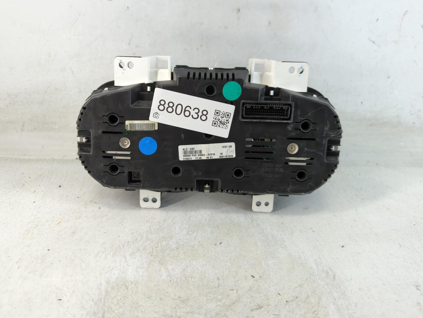 2014-2016 Hyundai Elantra Instrument Cluster Speedometer Gauges P/N:94004-3Y010 Fits Fits 2014 2015 2016 OEM Used Auto Parts