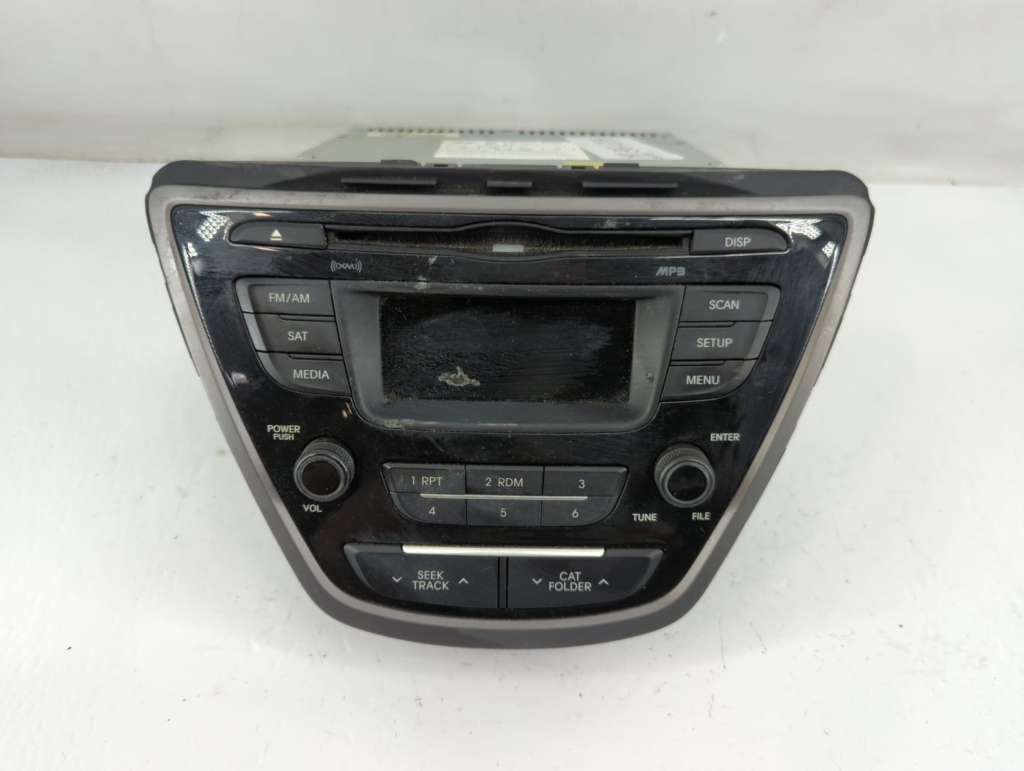 2014-2016 Hyundai Elantra Radio AM FM Cd Player Receiver Replacement P/N:96170-3X156GU Fits Fits 2014 2015 2016 OEM Used Aut
