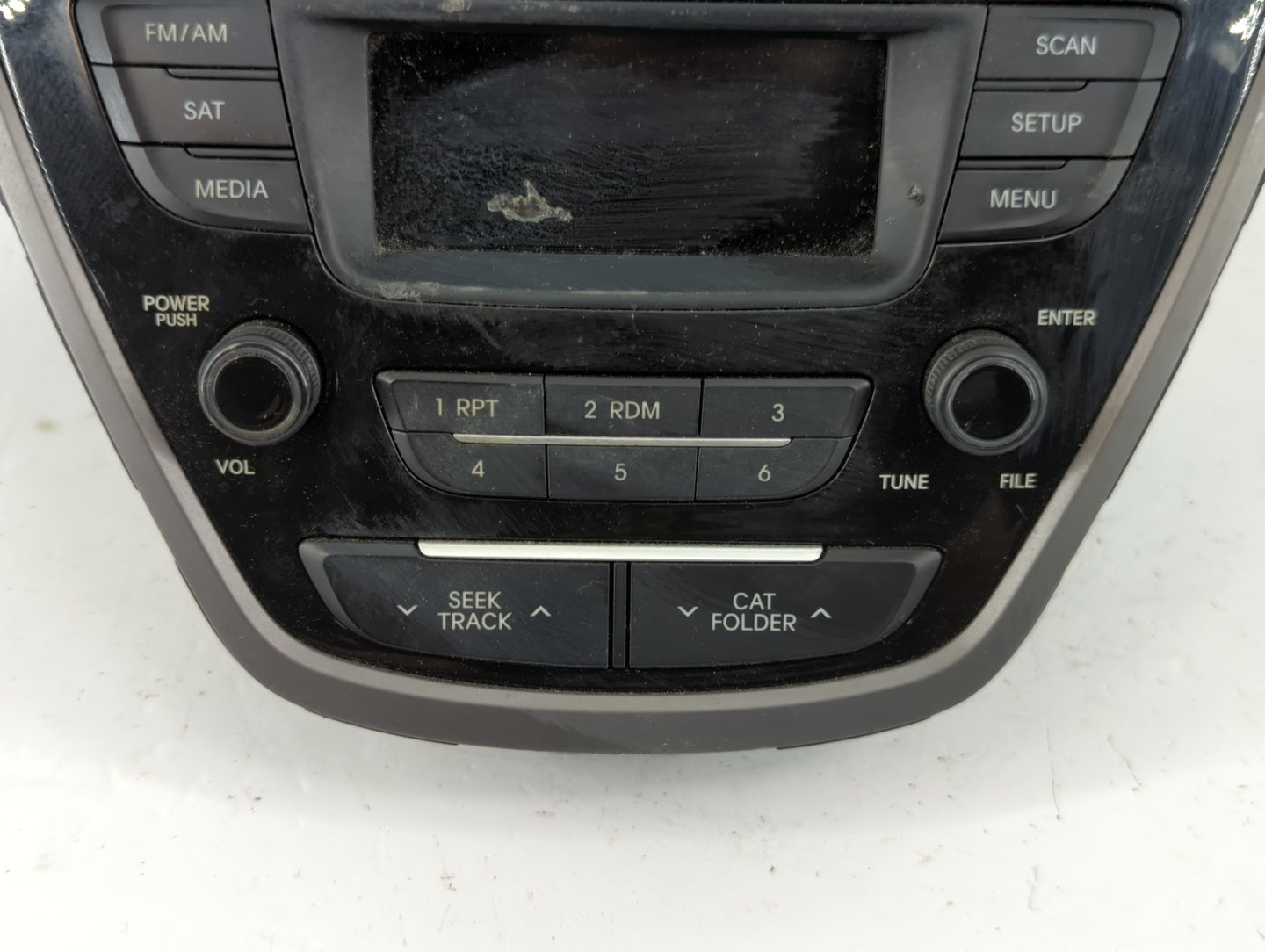 2014-2016 Hyundai Elantra Radio AM FM Cd Player Receiver Replacement P/N:96170-3X156GU Fits Fits 2014 2015 2016 OEM Used Aut