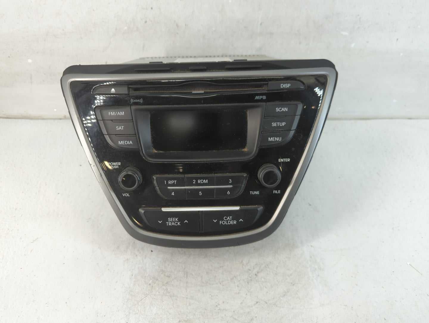 2014-2016 Hyundai Elantra Radio AM FM Cd Player Receiver Replacement P/N:96170-3X156GU Fits Fits 2014 2015 2016 OEM Used Aut