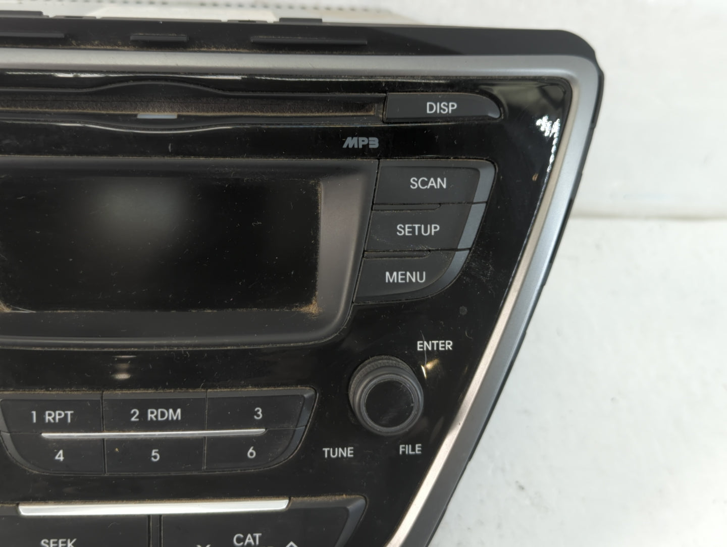 2014-2016 Hyundai Elantra Radio AM FM Cd Player Receiver Replacement P/N:96170-3X156GU Fits Fits 2014 2015 2016 OEM Used Aut