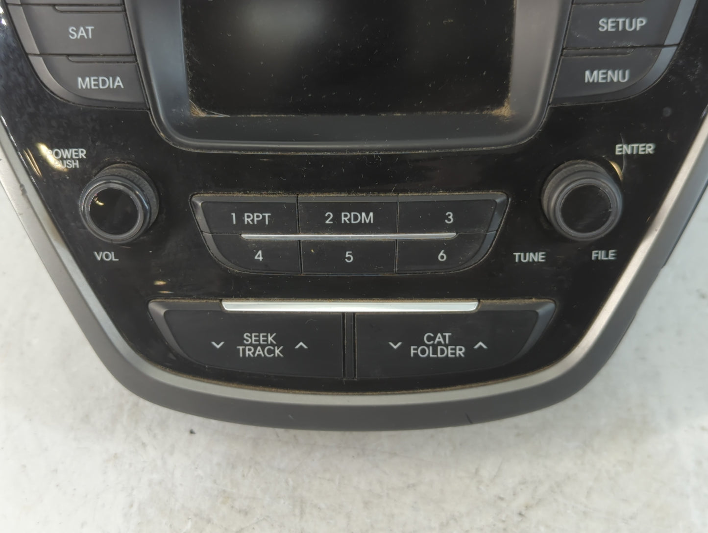 2014-2016 Hyundai Elantra Radio AM FM Cd Player Receiver Replacement P/N:96170-3X156GU Fits Fits 2014 2015 2016 OEM Used Aut